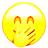 faceWithHandOverMouth