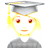 womanStudentMediumLightSkinTone